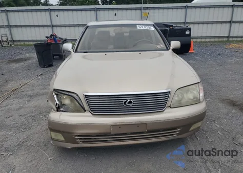 1998 Lexus Ls 400 from USA, damaged, VIN JT8BH28FXW0120563